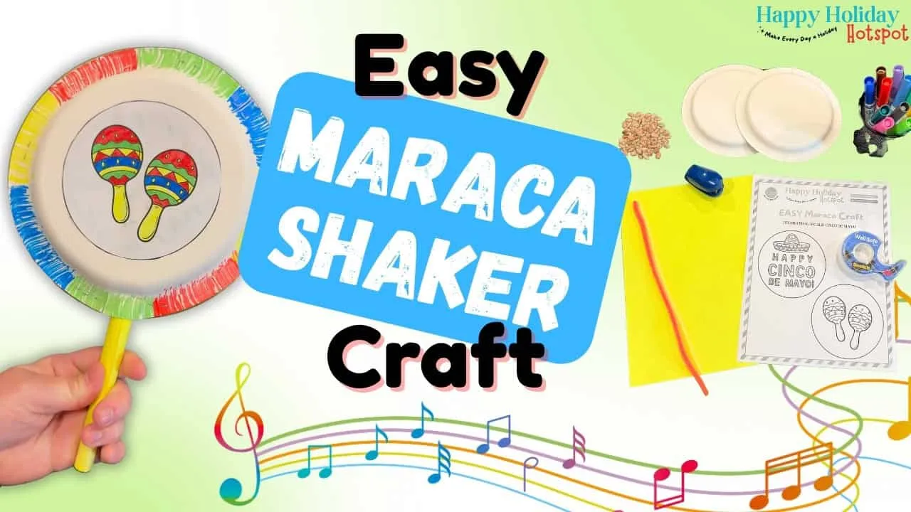 how to make a MARACA Shaker craft